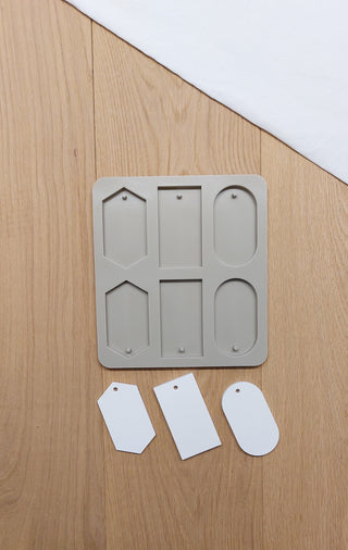 Silikonform  Anhänger 6 Stück