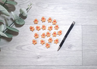 20 kleine Lebkuchenmännchen