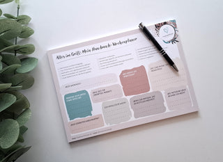 Alles im Griff: Mein Handmade-Wochenplaner A4