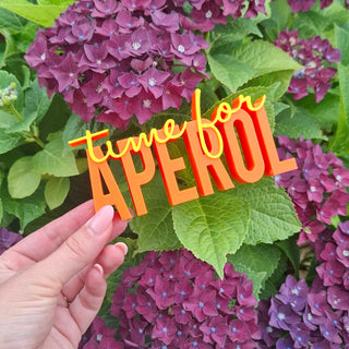 3D Druck Rohling "Time for Aperol"