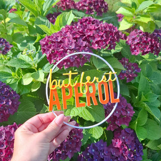 3D Druck Rohling "Loop but first Aperol"