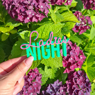 3D Druck "Ladies Night" grün pink