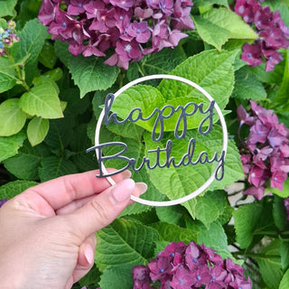 3D Druck Rohling "Happy Birthday"