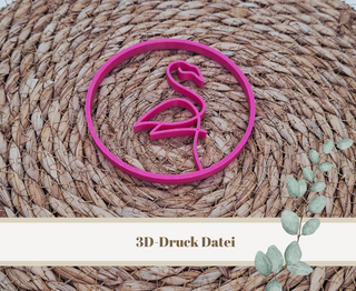 3D-Druckdatei "Loop Flamingo" – 3MF-Datei als Download für 3D-Drucker