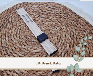 3D-Druckdatei "Verpackung 2 Strohhalme" – 3MF-Datei als Download für 3D-Drucker