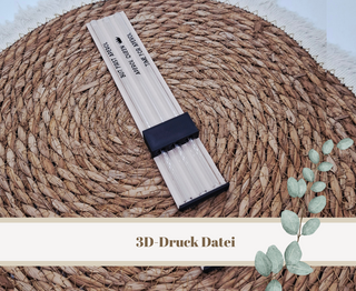 3D-Druckdatei "Verpackung 3 Strohhalme" – 3MF-Datei als Download für 3D-Drucker