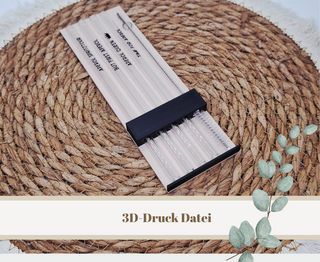 3D-Druckdatei "Verpackung 5 Strohhalme" – 3MF-Datei als Download für 3D-Drucker