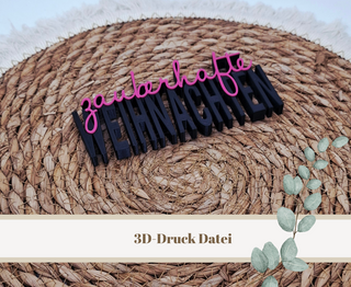3D-Druckdatei "Zauberhafte Weihnachten" – 3MF-Datei als Download für 3D-Drucker
