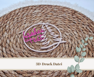 3D-Druckdatei "Loop Frohes Fest – 3MF-Datei als Download für 3D-Drucker
