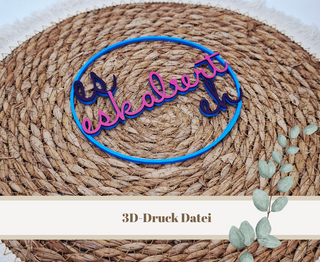 3D-Druckdatei "Loop Es eskaliert eh" – 3MF-Datei als Download für 3D-Drucker