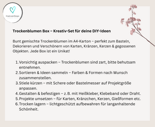 Trockenblumenbox Nr.10