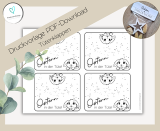 PDF-Download Tütenklappe: Ostern in der Tüte