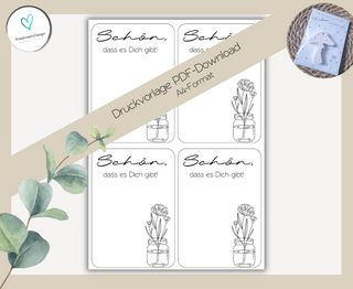 PDF-Download: Schön, dass es Dich gibt!