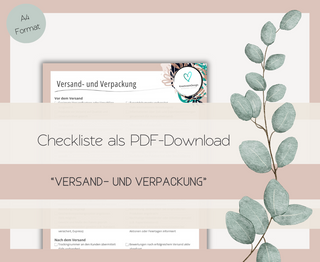 Download Checkliste: Vesand und Verpackung