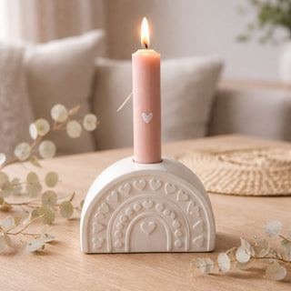 Silikonform Regenbogen Kerzenhalter