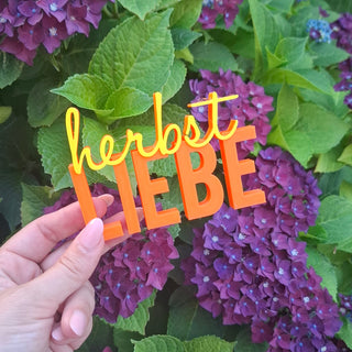 3D Druck Rohling Herbstliebe