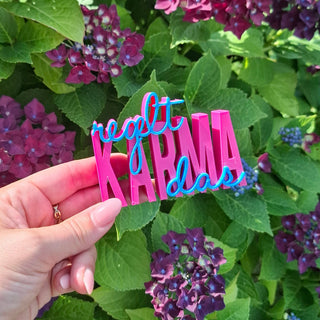 3D Druck Rohling "Karma regelt das"