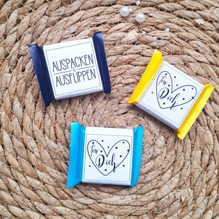 SILVESTER PDF-Download Banderolen für Mini-Rittersport Täfelchen