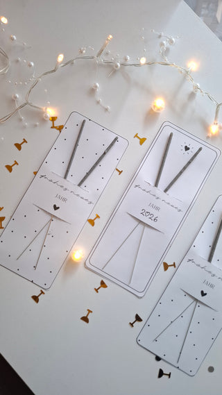 SILVESTER -Download Verpackung für Wunderkerzen