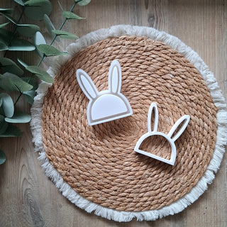 Silikonform Ostern Hasenkopf / Serviettenring