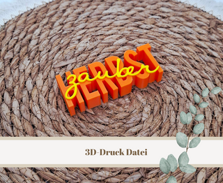 3D-Druckdatei "Herbstzauber" – 3MF-Datei als Download für 3D-Drucker