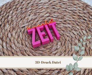 3D-Druckdatei "Kuschelzeit" – 3MF-Datei als Download für 3D-Drucker