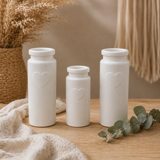 Silikonform 3er Set kleine Vasen
