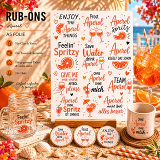 Rub On Sticker APEROL 1