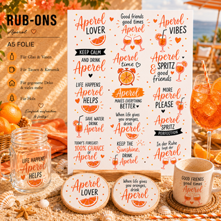 Rub On Sticker APEROL 2