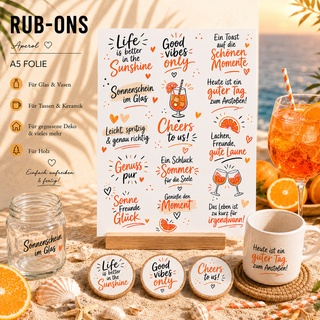 Rub On Sticker APEROL 3