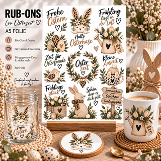 Rub On Sticker Leo Osterzeit