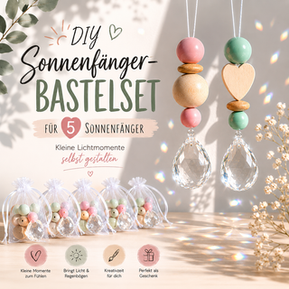 Bastelset für 5 Sonnenfänger