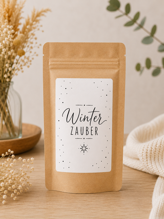 WINTERZAUBER 5 Sticker für Geschenktütchen