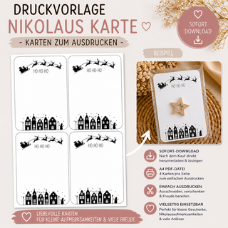 Nikolaus HOHOHO PDF-Download Karte