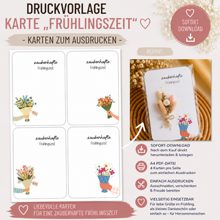 FRÜHLING PDF-Download Karte