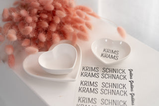 Silikonform kleine Herzschale