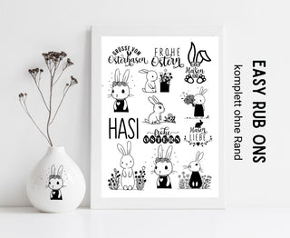 Rub On Sticker Ostern 1