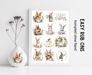 Rub On Sticker Ostern 2
