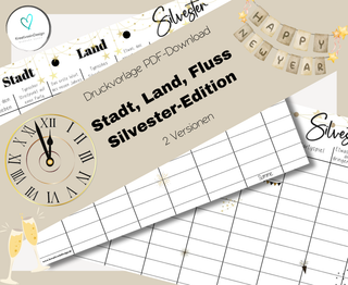 Stadt, Land,Fluss SILVESTEREDITION 2 Versionen - Download PDF