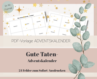 Gute Taten Adventskalender PDF-Download