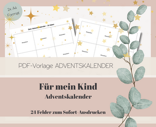 Für mein Kind Adventskalender PDF-Download