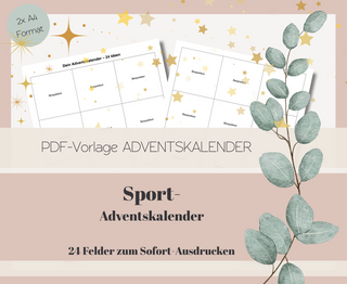 Sport- Adventskalender PDF-Download