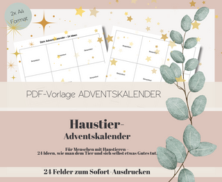 Haustier - Adventskalender PDF-Download