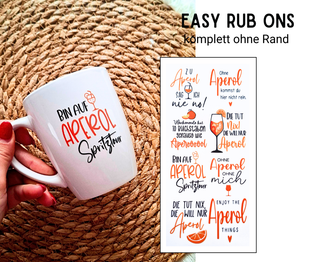 Rub On Sticker APEROL 1