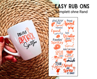 Rub On Sticker APEROL 2