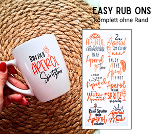 Rub On Sticker APEROL 3