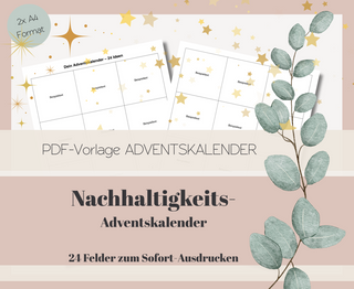 Nachhaltigkeits Adventskalender PDF-Download