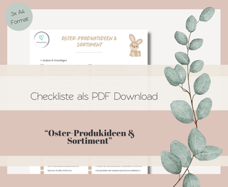 Download Checkliste: Oster-Produktideen & Sortiment