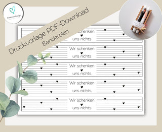 SCHENKEN UNS NICHTS PDF-Download Banderolen