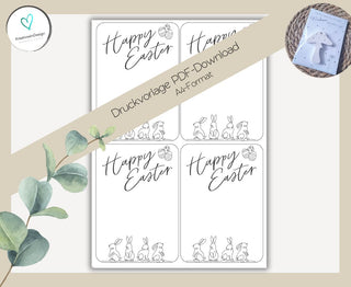 HAPPY EASTER PDF-Download Karte